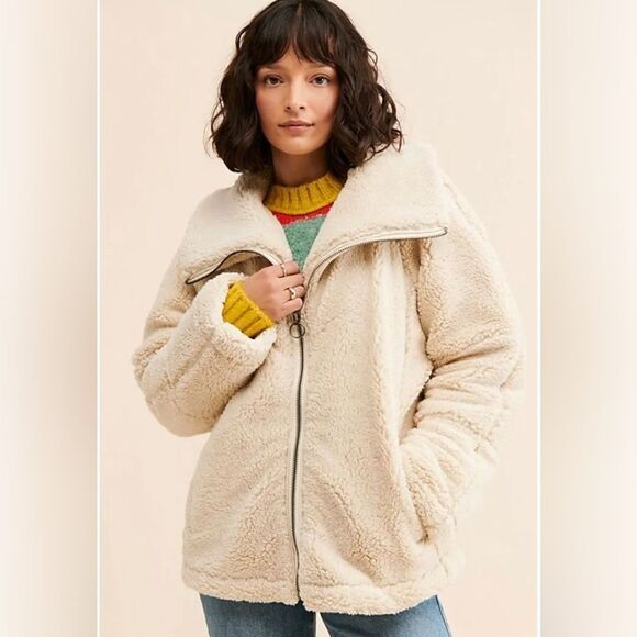 We The Free Jackets & Blazers - Free People We The Free Raya Teddy Sherpa Coat